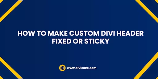 Whether you're designing a website for a business, blog, or e-commerce platform, a fixed or sticky header can enhance user experience by providing constant access to key menu items and calls to action.