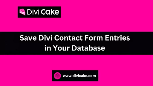 By using the Divi Contact Form DB Plugin, you can save all Divi form submissions directly to your database, ensuring you never lose important information.