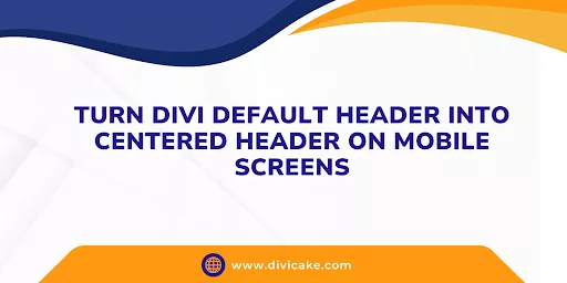 Turning the Divi default header into a centered header specifically tailored for mobile screens involves a few steps to ensure your site looks great on all devices.