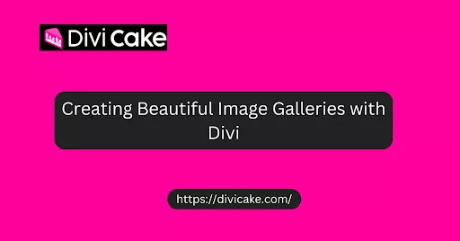 A visually appealing image gallery created with Divi's default gallery module, showcasing a variety of images in an organized and attractive layout.