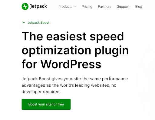With Jetpack Boost, you can leverage free speed optimization features designed to improve your Google rankings.