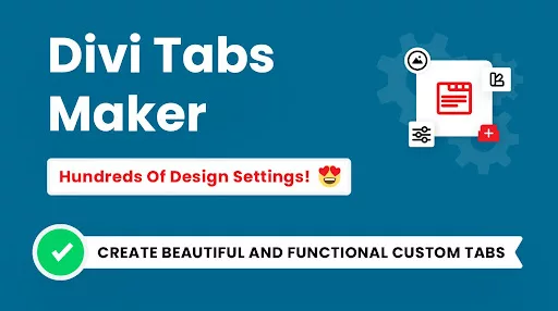 Divi Tabs Maker boasts an impressive list of (64) custom settings and features, giving you unparalleled control over your tab elements.