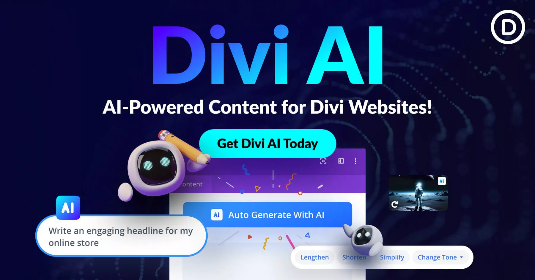 Divi AI - AI Powered Tool for wordpress developer