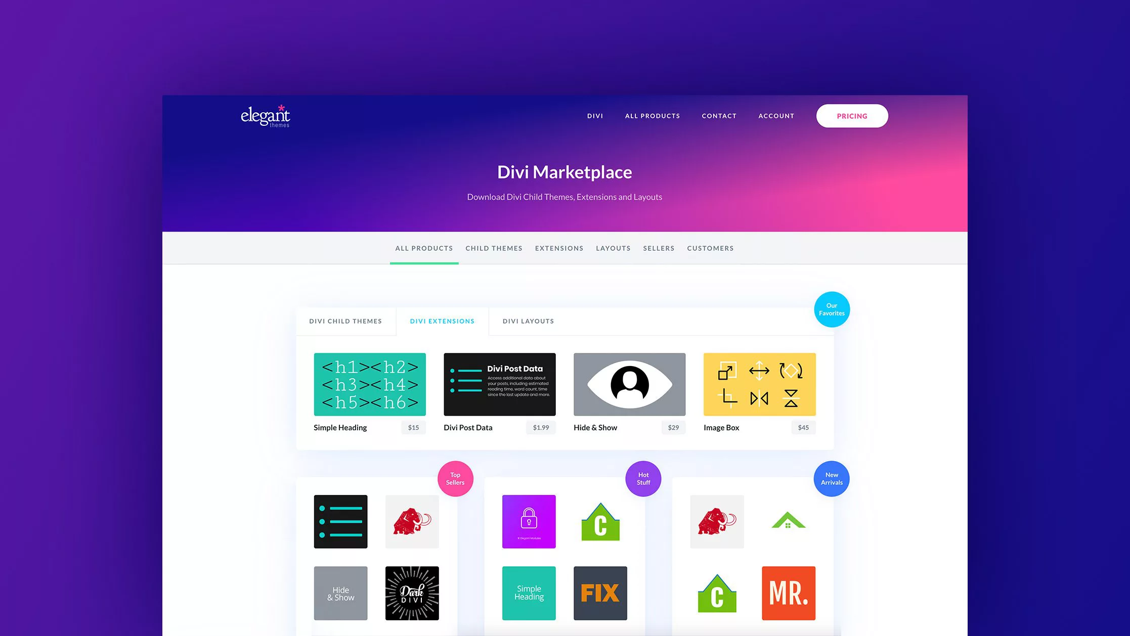 Divi Marketplace