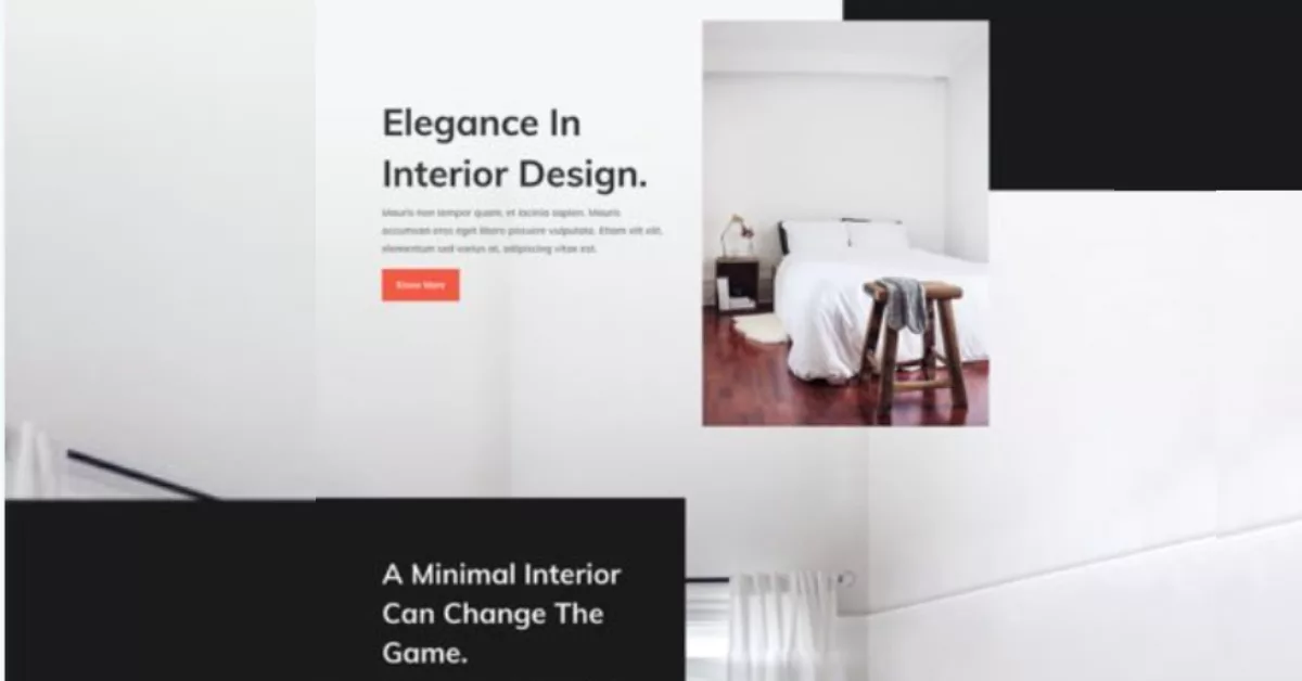 The Interior Design Company Landing Page layout pack features eight elaborate layouts showcasing stunning images, combining style and expertise for an exceptional online presence.