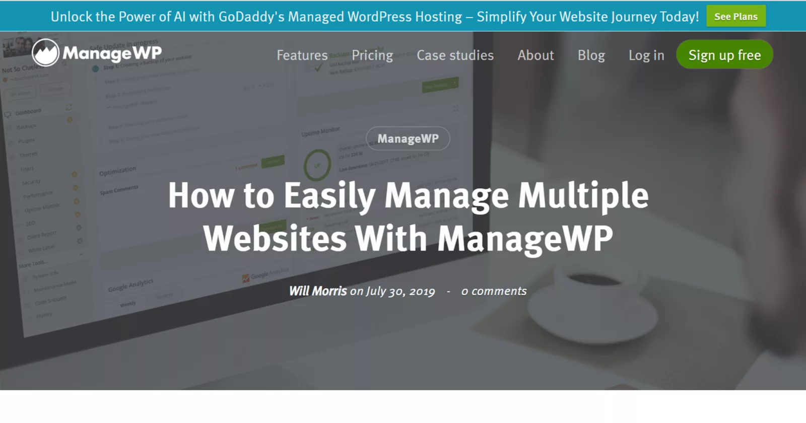 ManageWP provides an all-in-one dashboard for managing multiple WordPress websites. Users can efficiently perform updates, backups, and security scans, simplifying maintenance and enhancing site security.