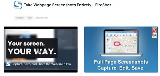 Fireshot is a must-have tool for WordPress designers who need to capture full-page screenshots quickly and efficiently.