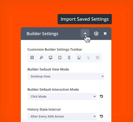 Store your favorite Divi Builder settings in Divi Cloud for quick and consistent imports into new website projects.