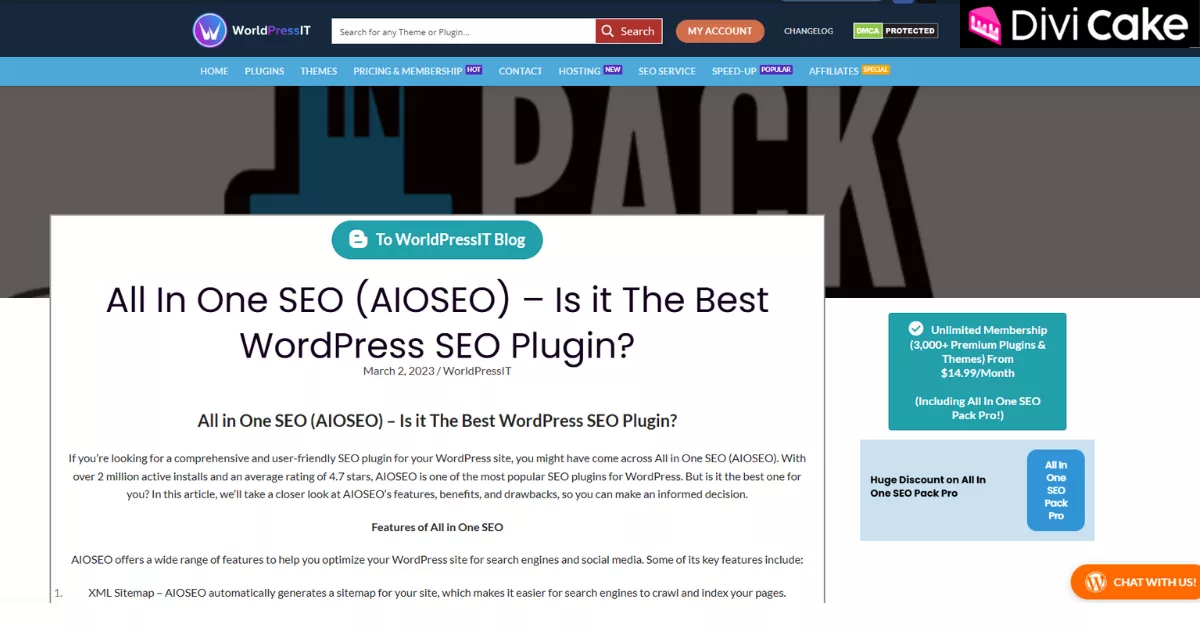 Discover the best free features of AIOSEO for Divi, including on-page SEO analysis, local SEO optimization, schema markup, XML sitemaps, and social media integration for better search rankings.