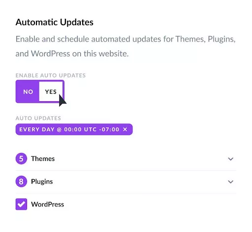 Divi Dash simplifies WordPress site management by centralizing updates for core, plugins, and themes, automating security tasks, and eliminating the need for separate logins.