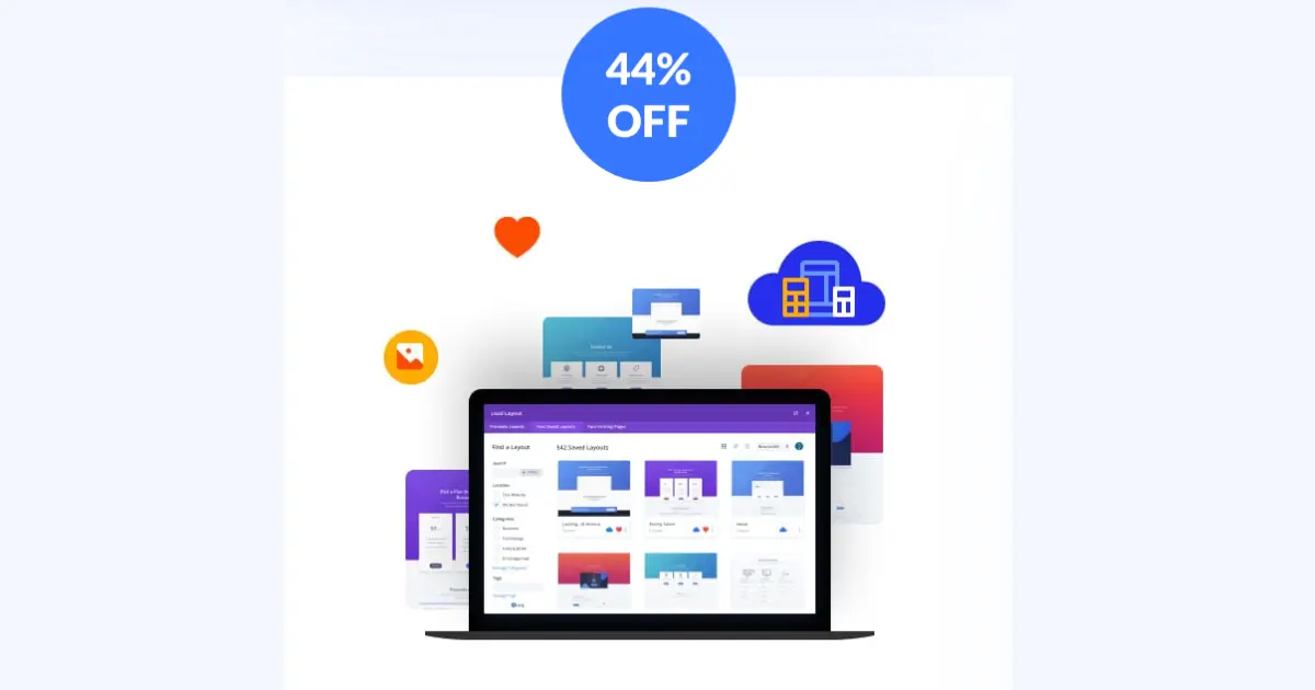 Black Friday Deal Get 44% Off on Divi Cloud
