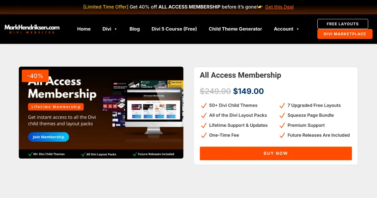 Mark Hendriksen Big Black Friday Deal 2025, Get 50% off on Mark Hendriksen.