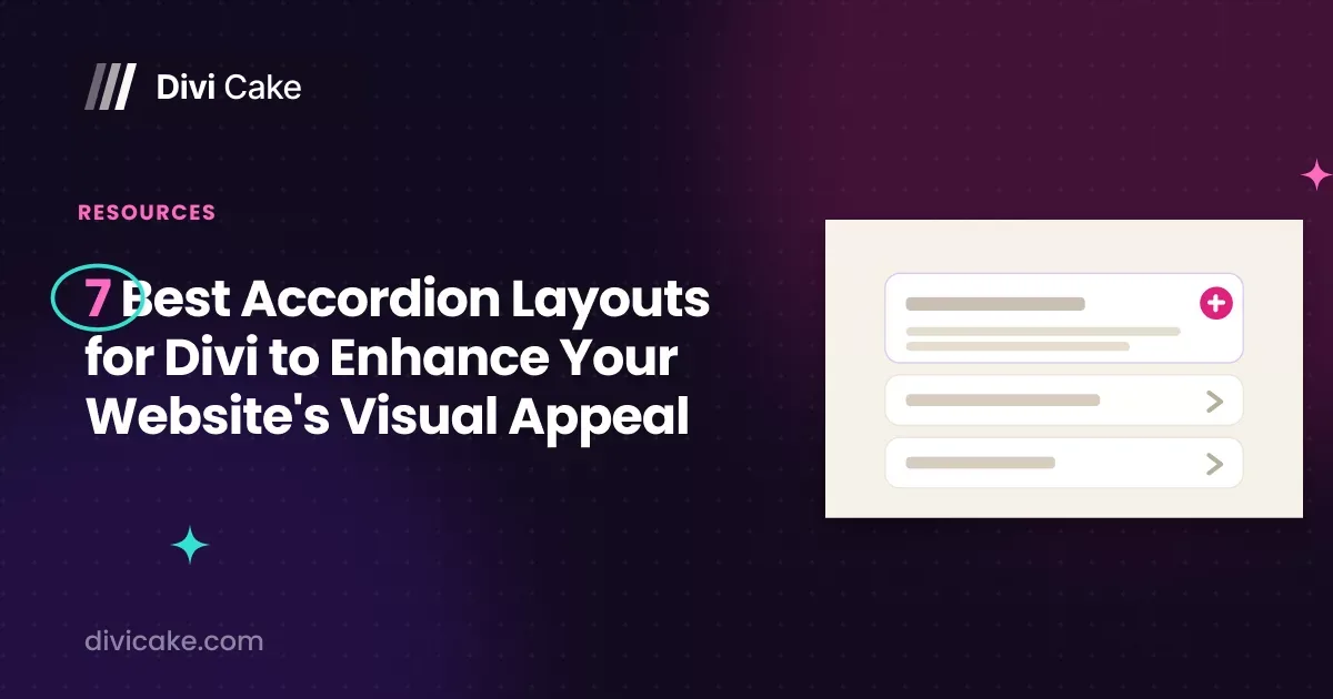 7 Best Accordion Layouts for Divi to Enhance Your Website’s Visual Appeal