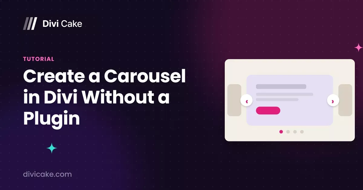 Create a Carousel in Divi Without a Plugin