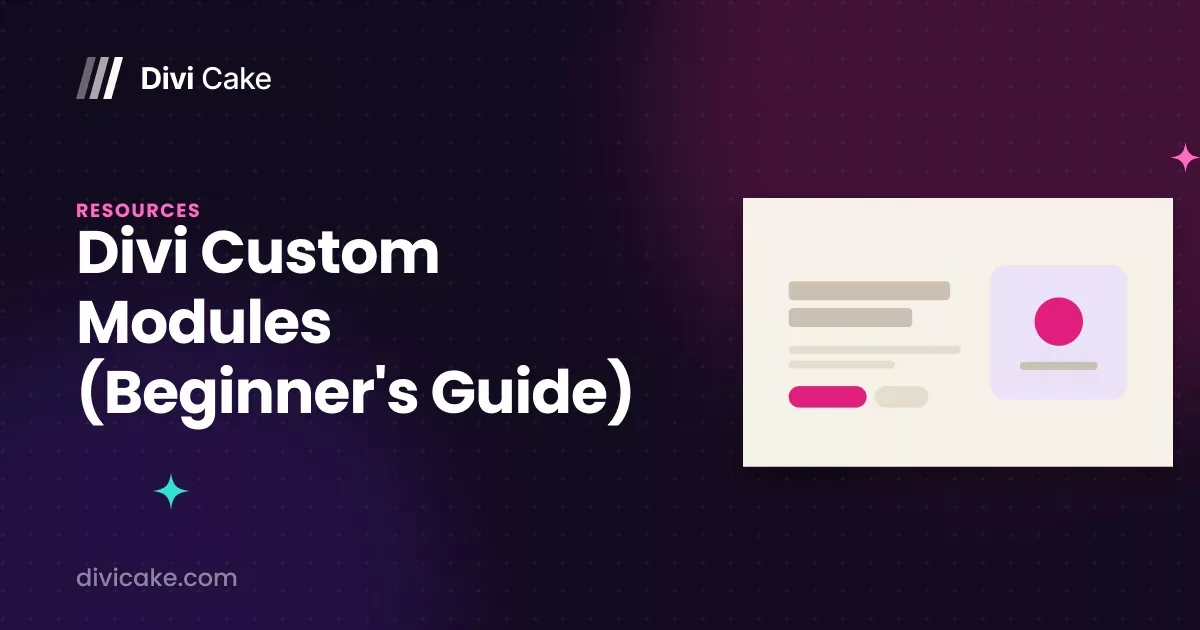 Divi Custom Modules (Beginner’s Guide)