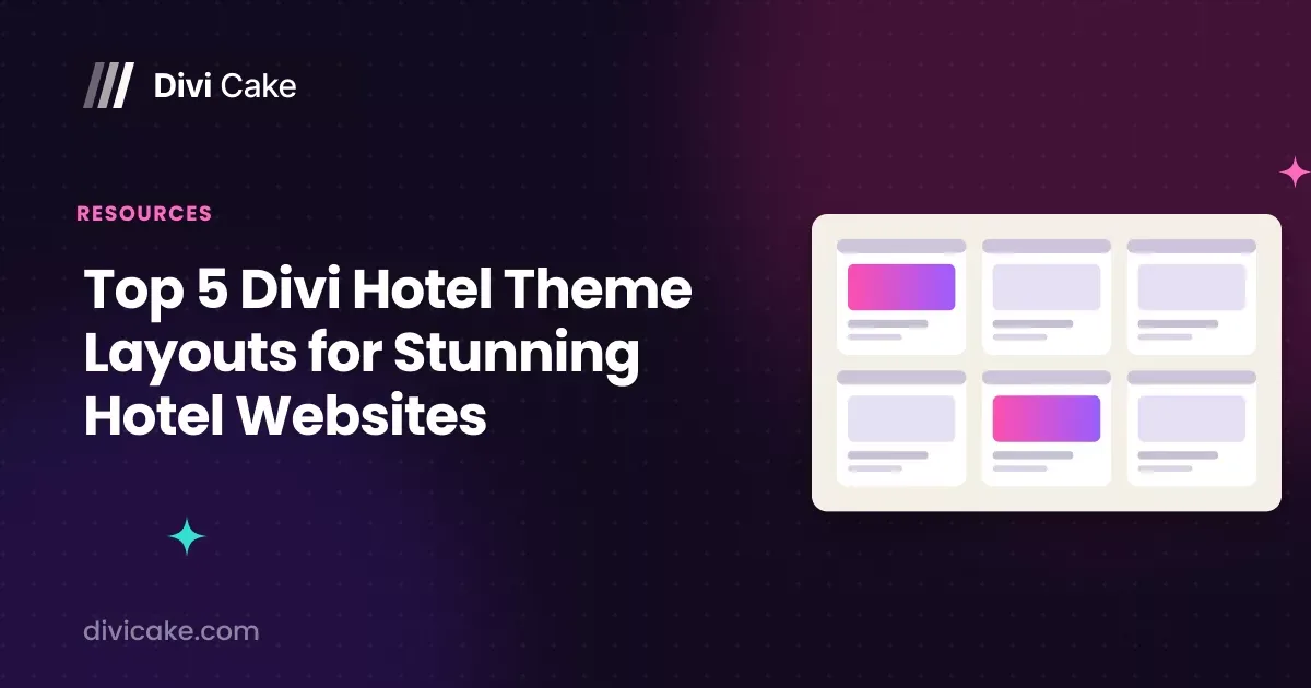 Top 5 Divi Hotel Theme Layouts for Stunning Hotel Websites