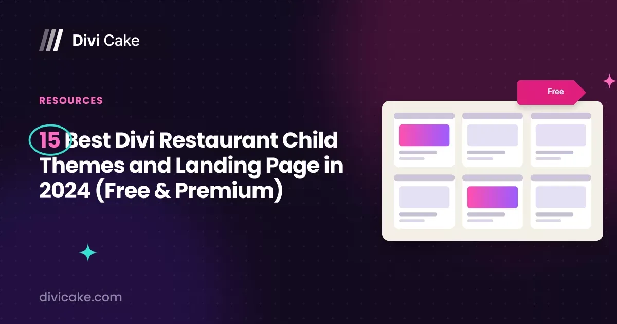 15 Best Divi Restaurant Child Themes and Landing Page in 2024 (Free & Premium)