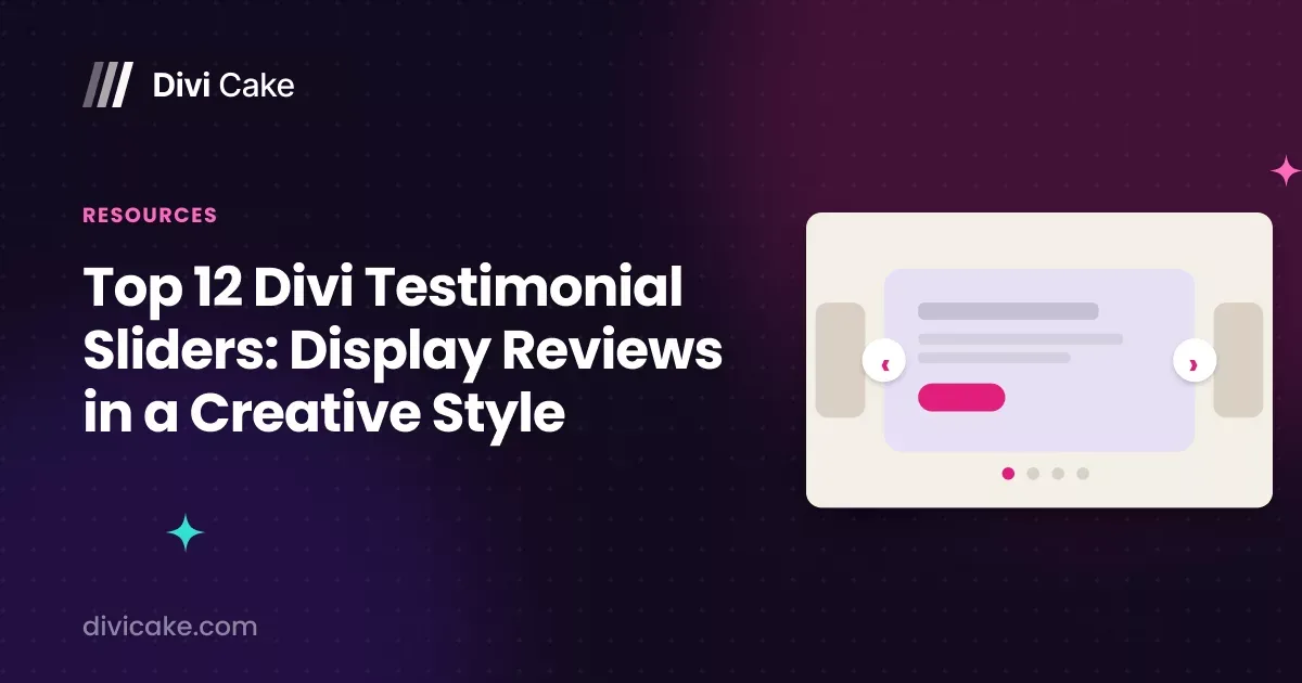 Top 12 Divi Testimonial Sliders: Display Reviews in a Creative Style