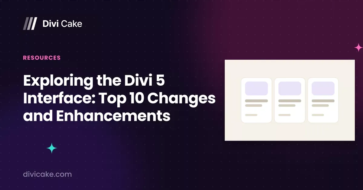 Exploring the Divi 5 Interface: Top 10 Changes and Enhancements