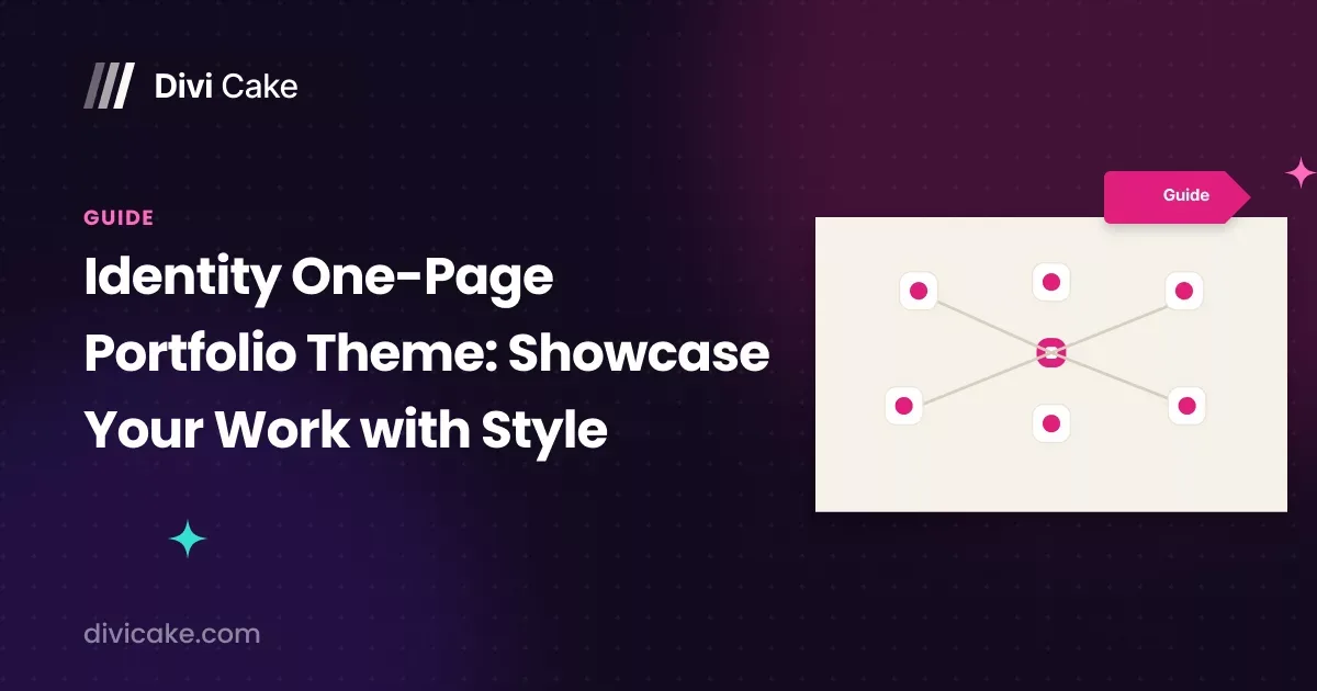 Identity One-Page Portfolio Theme: Showcase Your Work with Style