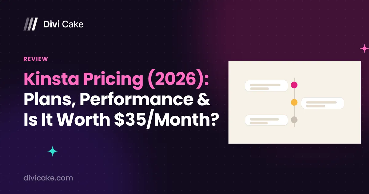 Kinsta Pricing (2026): Plans, Performance & Is It Worth $35/Month?