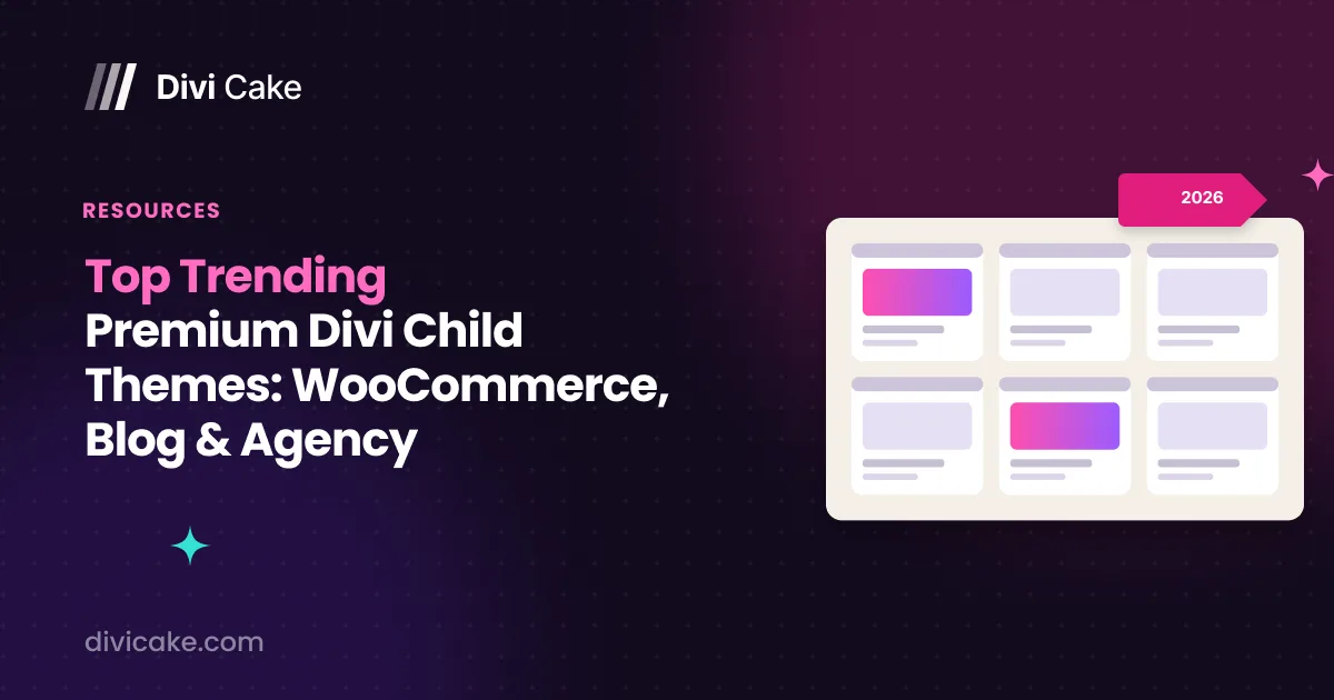 Top Trending Premium Divi Child Themes: WooCommerce, Blog & Agency