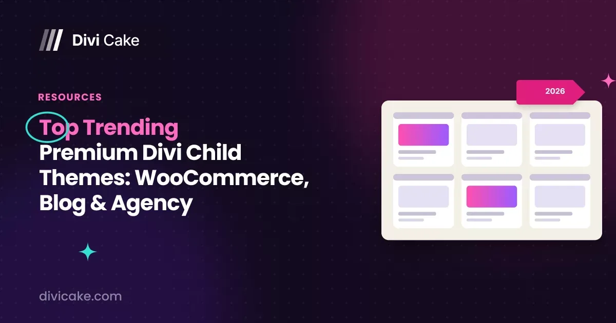 Top Trending Premium Divi Child Themes: WooCommerce, Blog & Agency