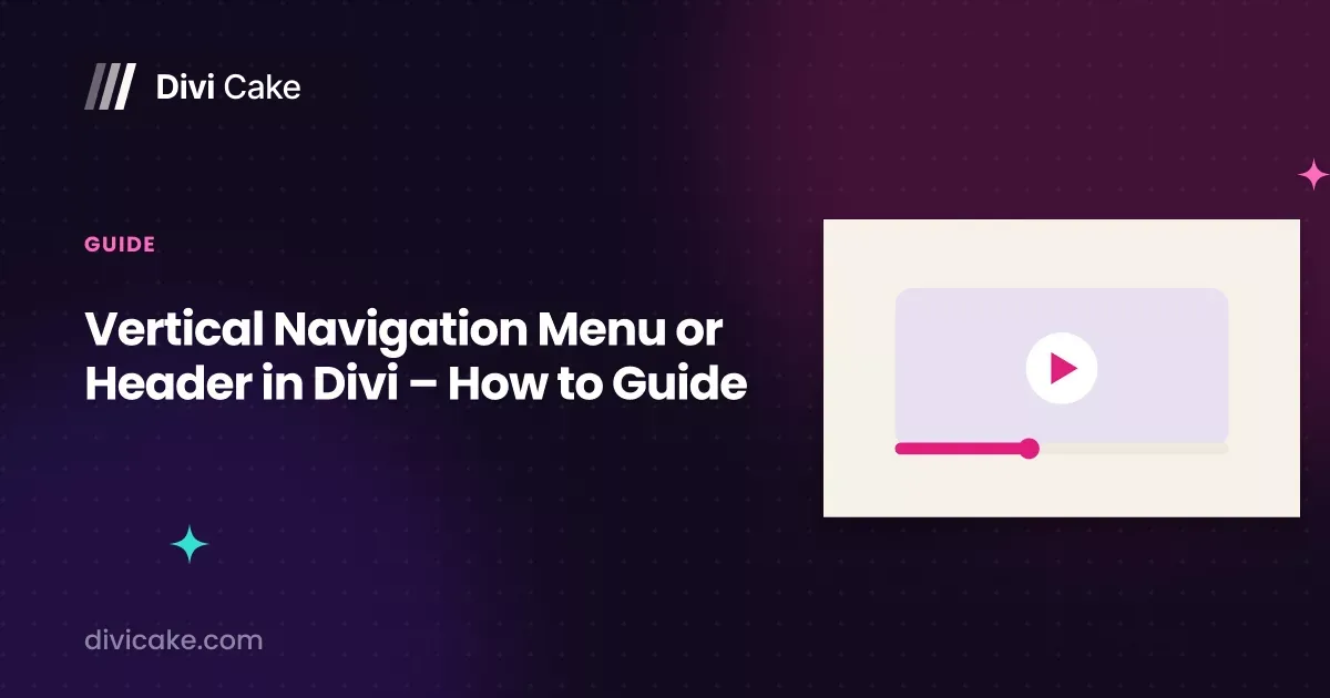 Vertical Navigation Menu or Header in Divi – How to Guide
