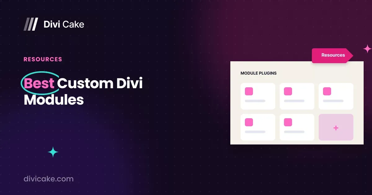 Best Custom Divi Modules