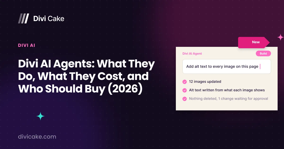 Divi AI Agents: What They Do, What They Cost, and Who Should Buy (2026)