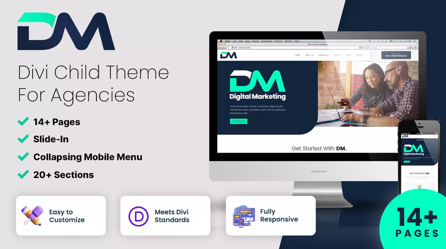 DM by Mark Hendriksen on the Divi Marketplace