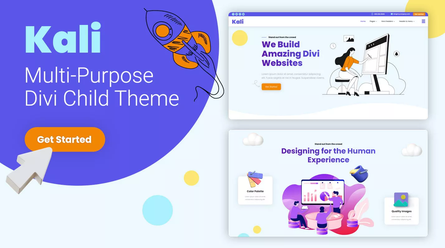 Kali by Mark Hendriksen on the Divi Marketplace