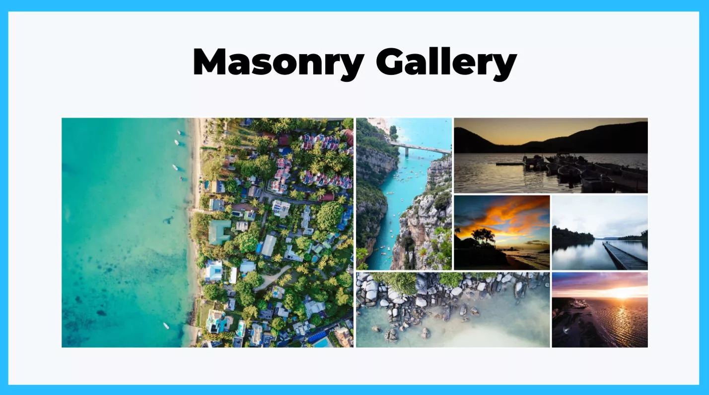 Masonry Gallery Layout by Daniel Voelk on the Divi Marketplace