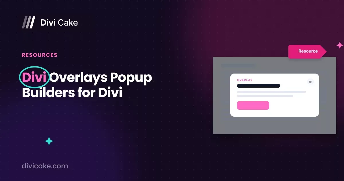 Divi Overlays Popup Builders for Divi