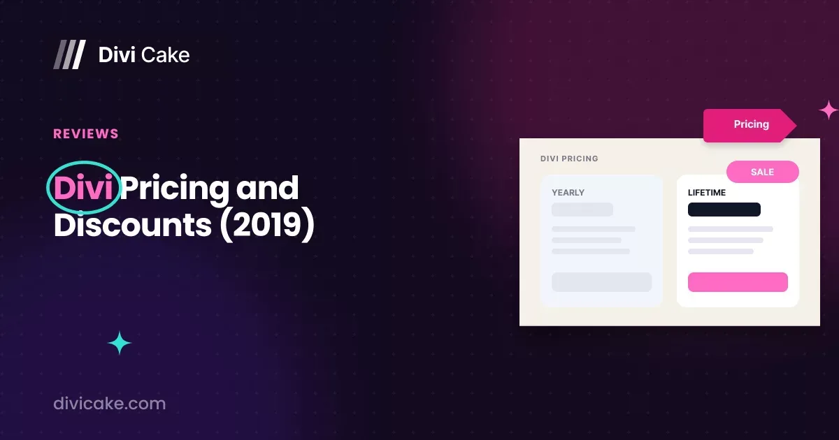 Divi Pricing and Discounts