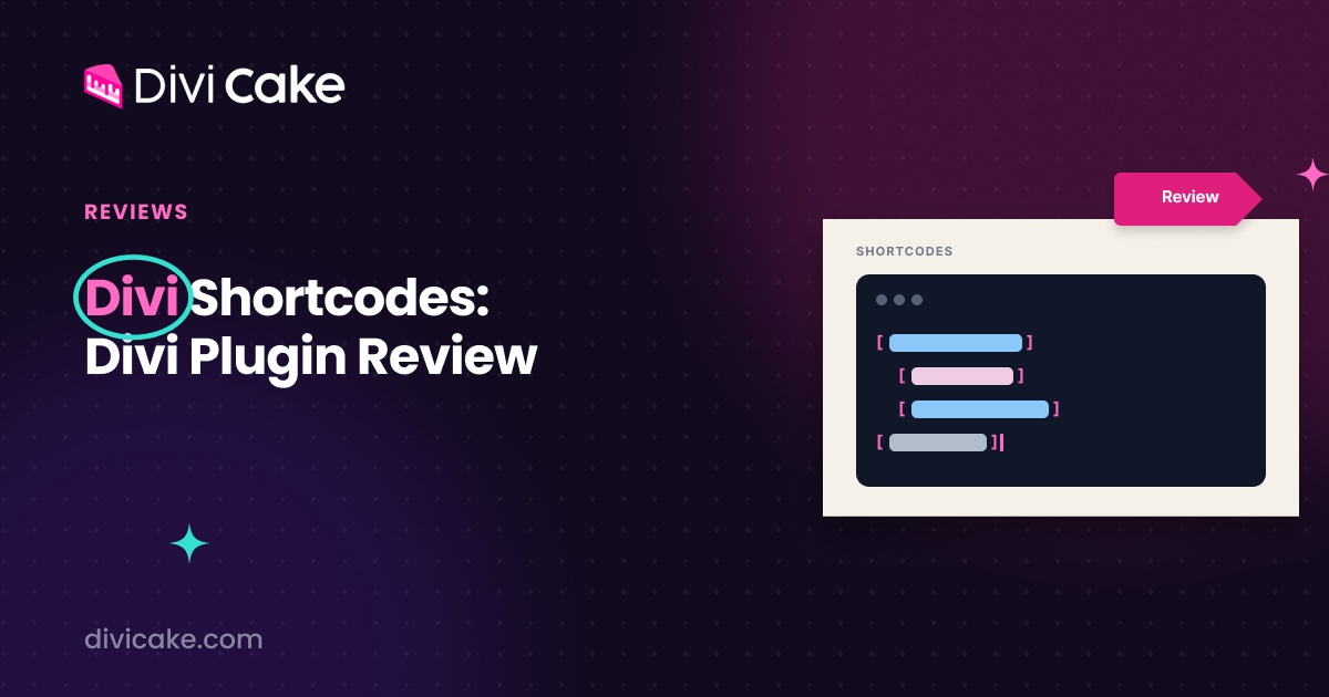 Divi Shortcodes: Divi Plugin Review