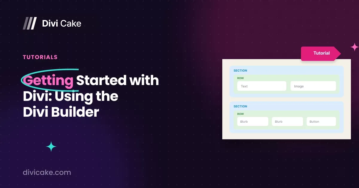 Getting Started with Divi: Using the Divi Builder