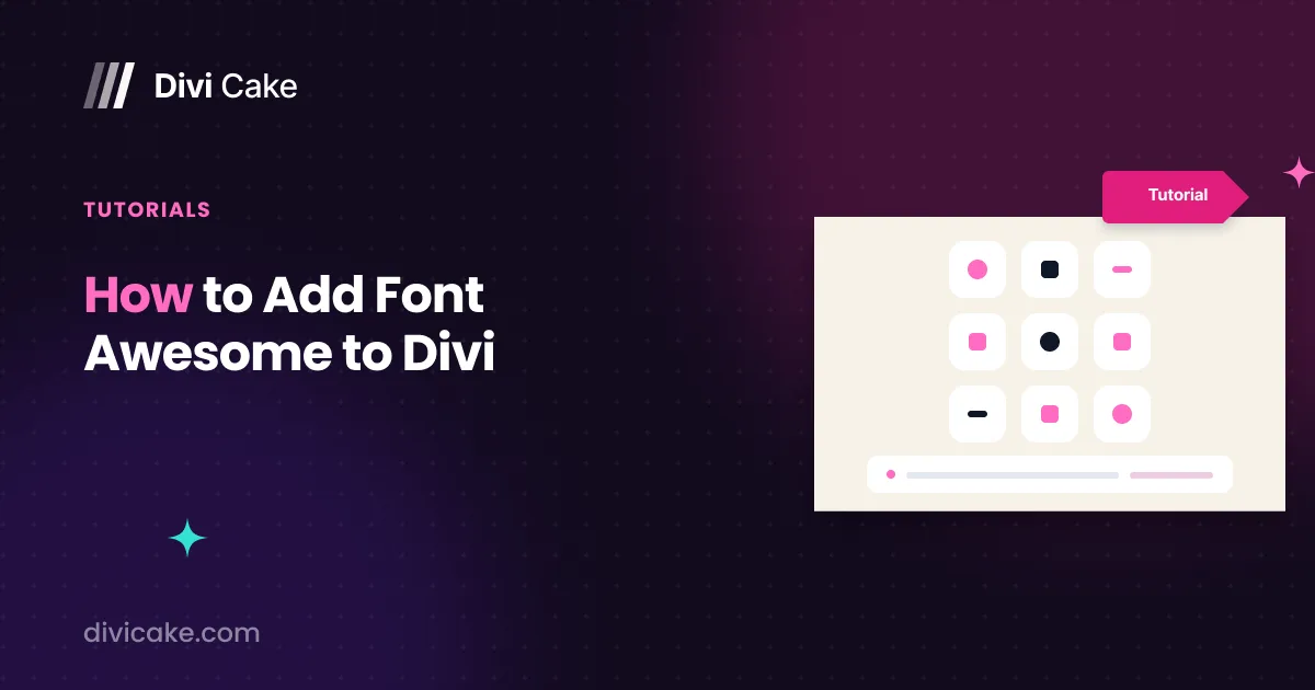 How to Add Font Awesome to Divi