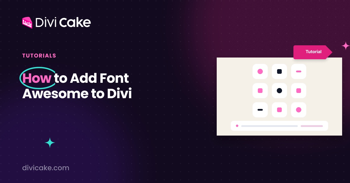 How to Add Font Awesome to Divi