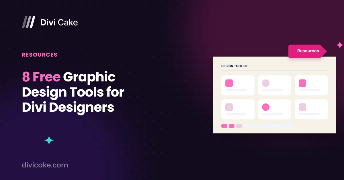 8 Free Graphic Design Tools Every Divi Designer Should Know