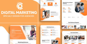 Divi Digital Marketing Agency Layout on Divi Cake