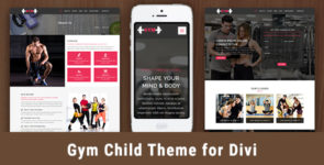 GYM – Child Theme for Divi on Divi Cake