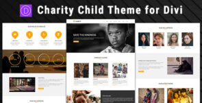 Charity – Child Theme for Divi on Divi Cake