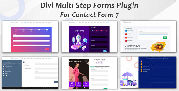 Divi Multi Step Forms Plugin For Contact Form 7 on Divi Cake