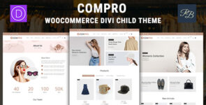 ComPro – WooCommerce Divi Child Theme on Divi Cake