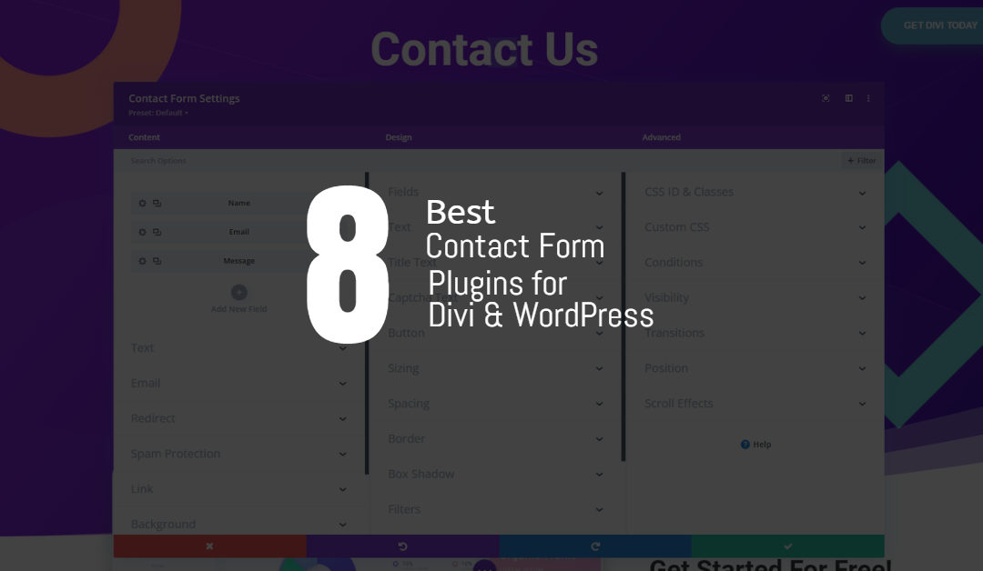 8 Best Contact Form Plugins for Divi and WordPress