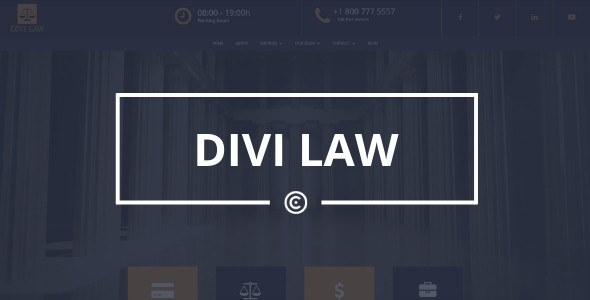 Divi Law on Divi Cake
