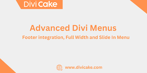 Advanced Divi Menus: Footer integration, Full Width and Slide In Menu