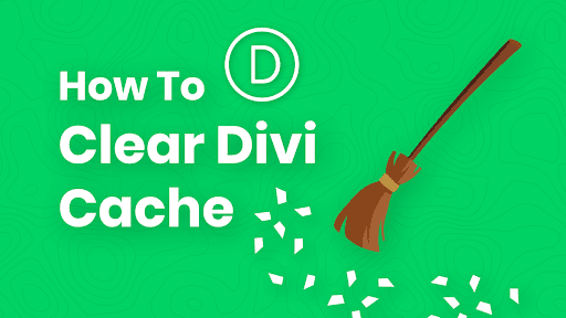 Process of clearing Divi cache using advanced settings for improved website speed.
