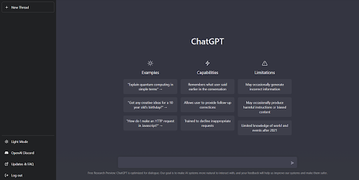 Utilizing ChatGPT for text generation powered by AI